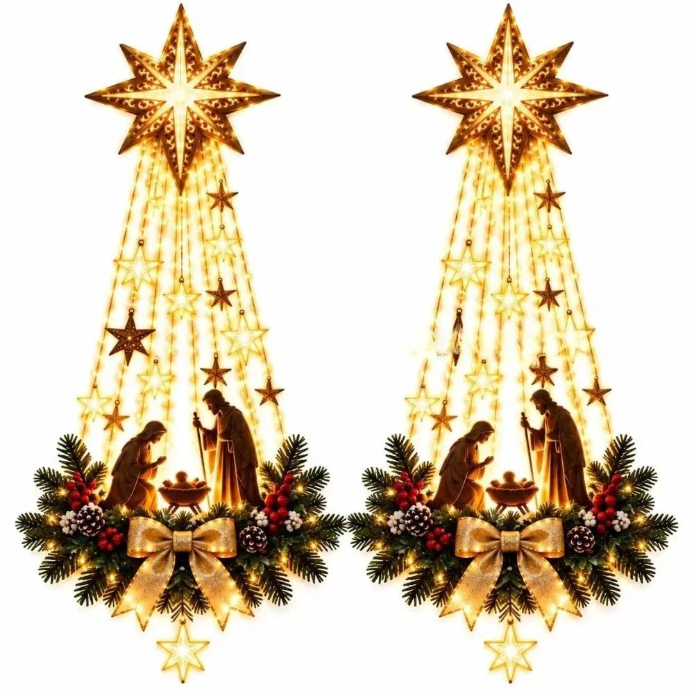 Stern von Bethlehem – beleuchtete Weihnachtsdekoration
