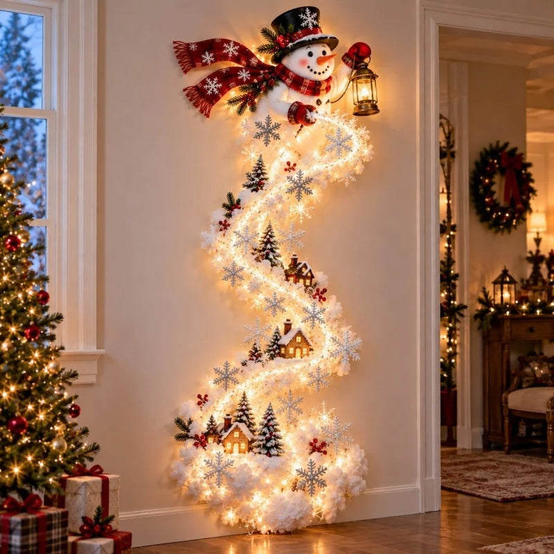 LED-Weihnachtswanddekoration – 60 cm DIY-Set