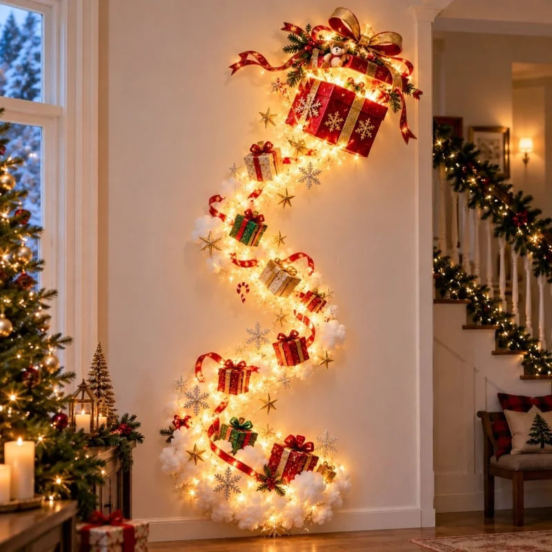 LED-Weihnachtswanddekoration – 60 cm DIY-Set