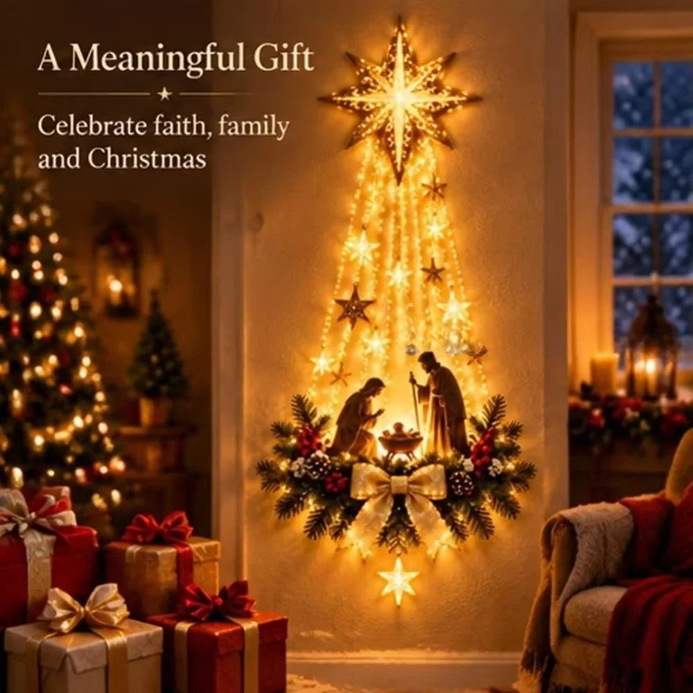 Stern von Bethlehem – beleuchtete Weihnachtsdekoration