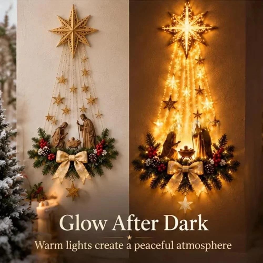Stern von Bethlehem – beleuchtete Weihnachtsdekoration