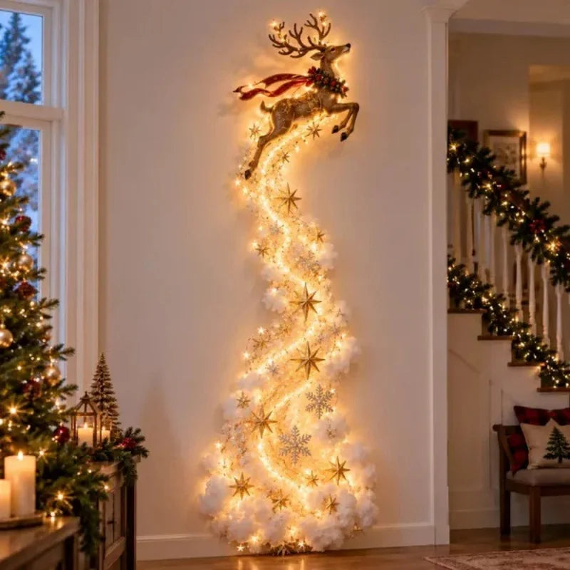 LED-Weihnachtswanddekoration – 60 cm DIY-Set